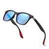 Retro Rectangle Sunglasses with UV400 Protection