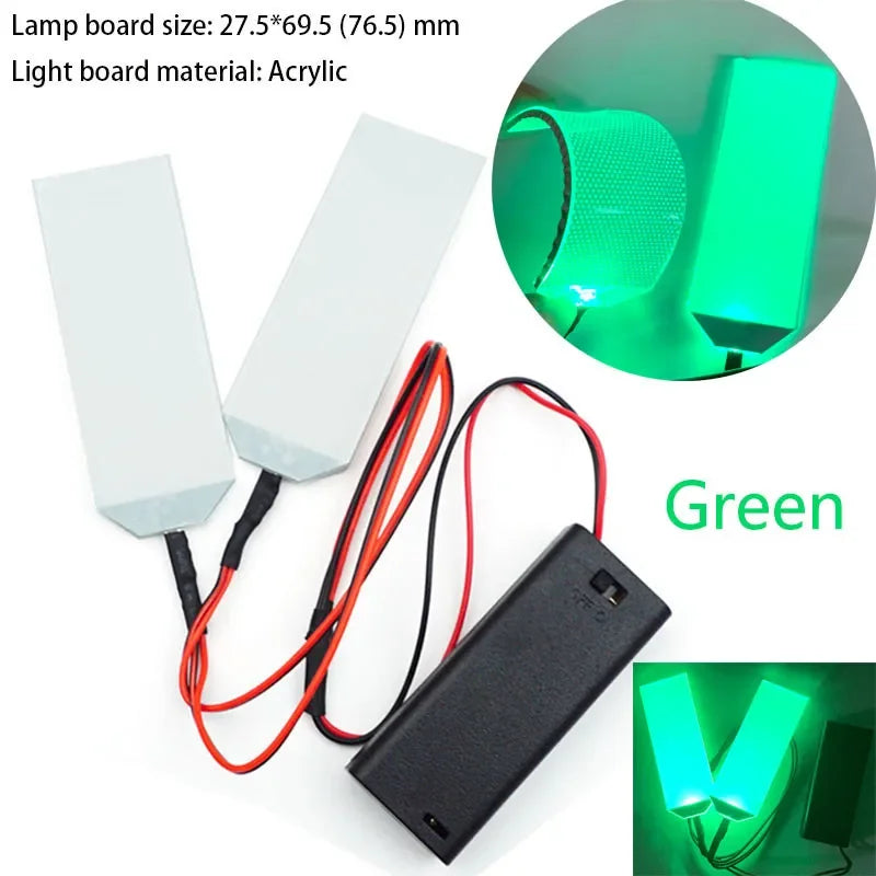 Flexible LED Eye Strips for Cosplay Masks