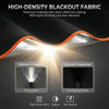 No-Drill Windshield Sunshade with Storage Pouch