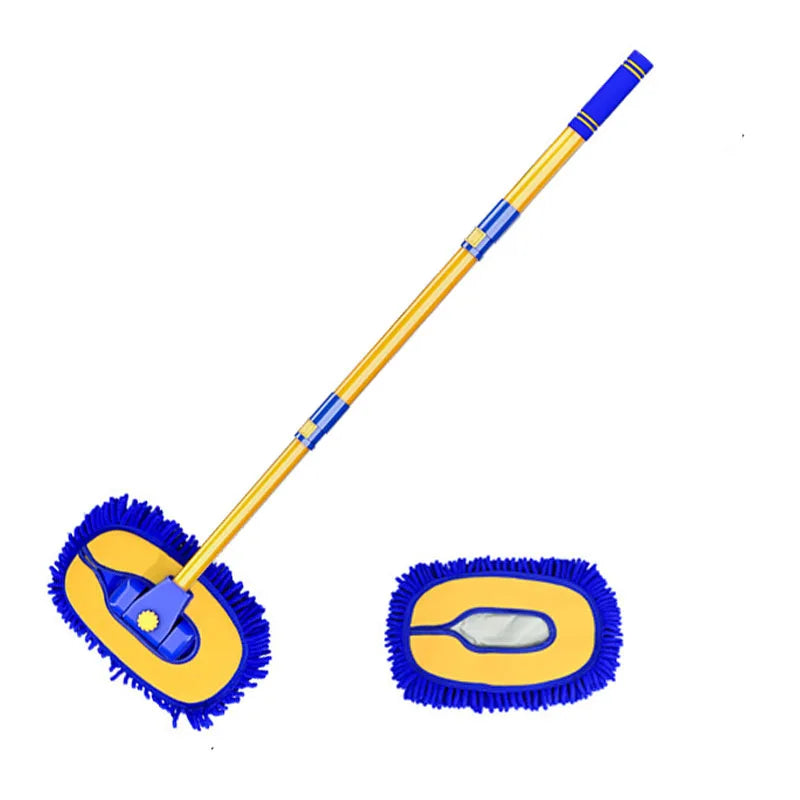 Telescoping Car Wash Mop with Soft Chenille Brush Head