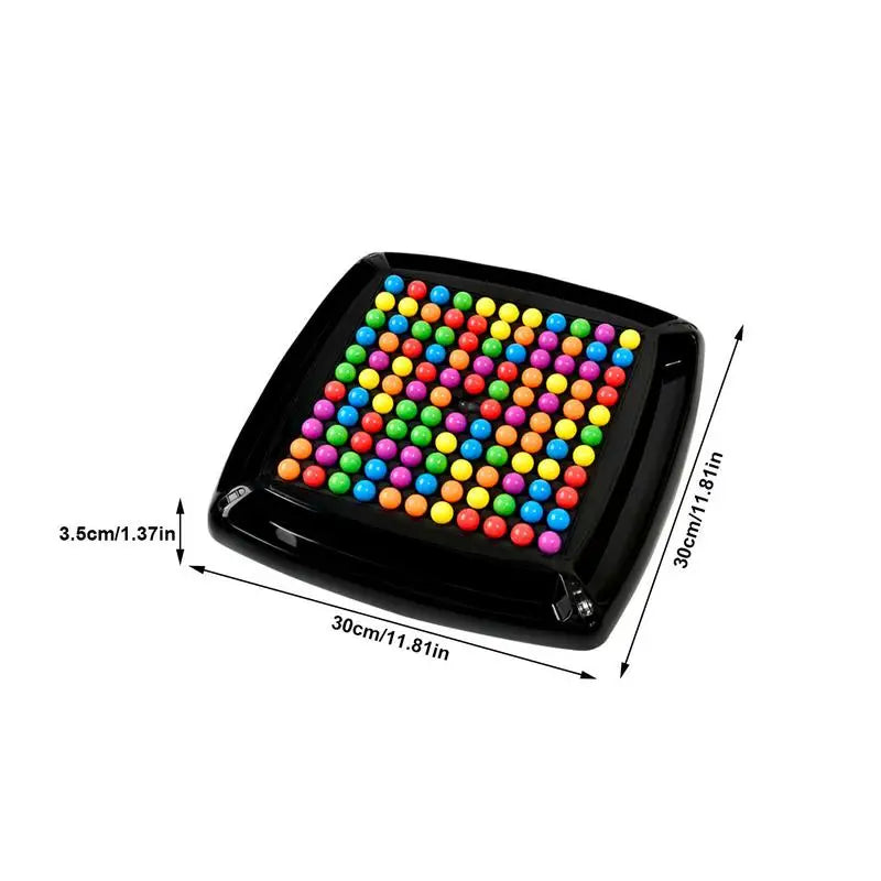 Rainbow Ball Elimination Board Game for Family Fun