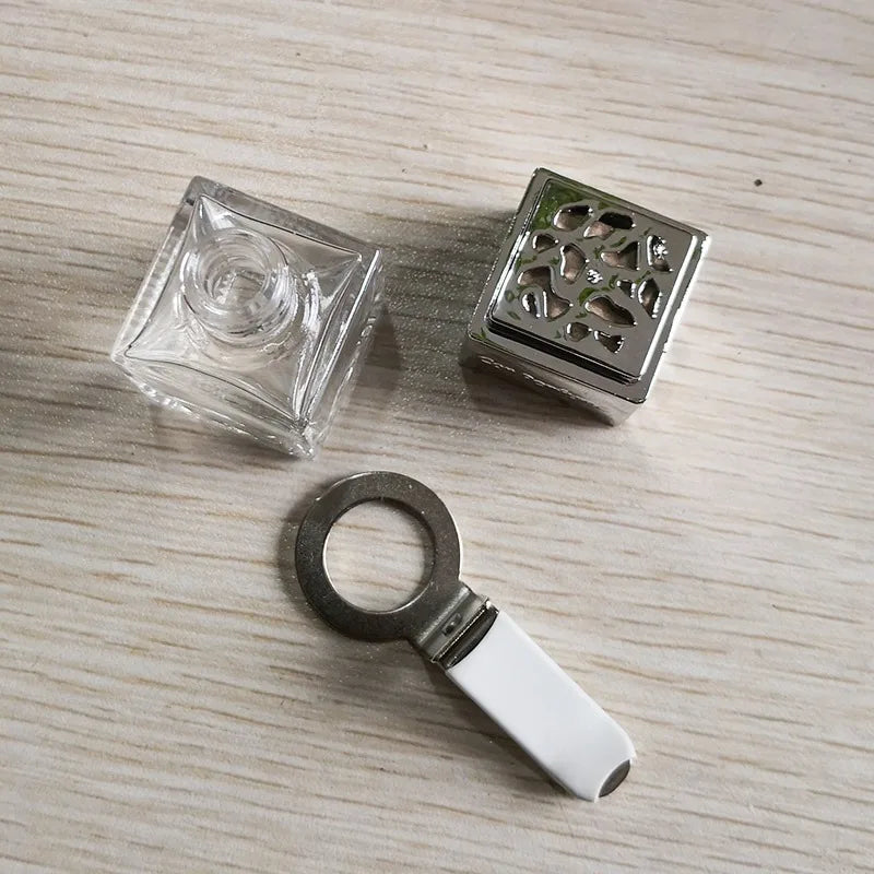 Refillable Glass Car Vent Aromatherapy Diffuser Bottle