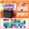 Dual-Tip Alcohol Markers for Art & Illustration
