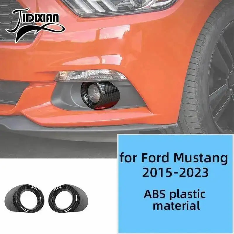 ABS plastic material for Ford Mustang 2015-2023 headlight trim kit