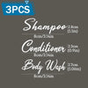 500ml Refillable Pump Bottles for Shampoo, Lotion & Body Wash