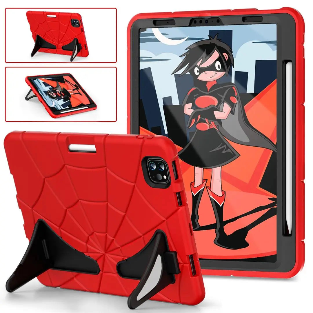 Rugged Shockproof iPad Case with Stand
