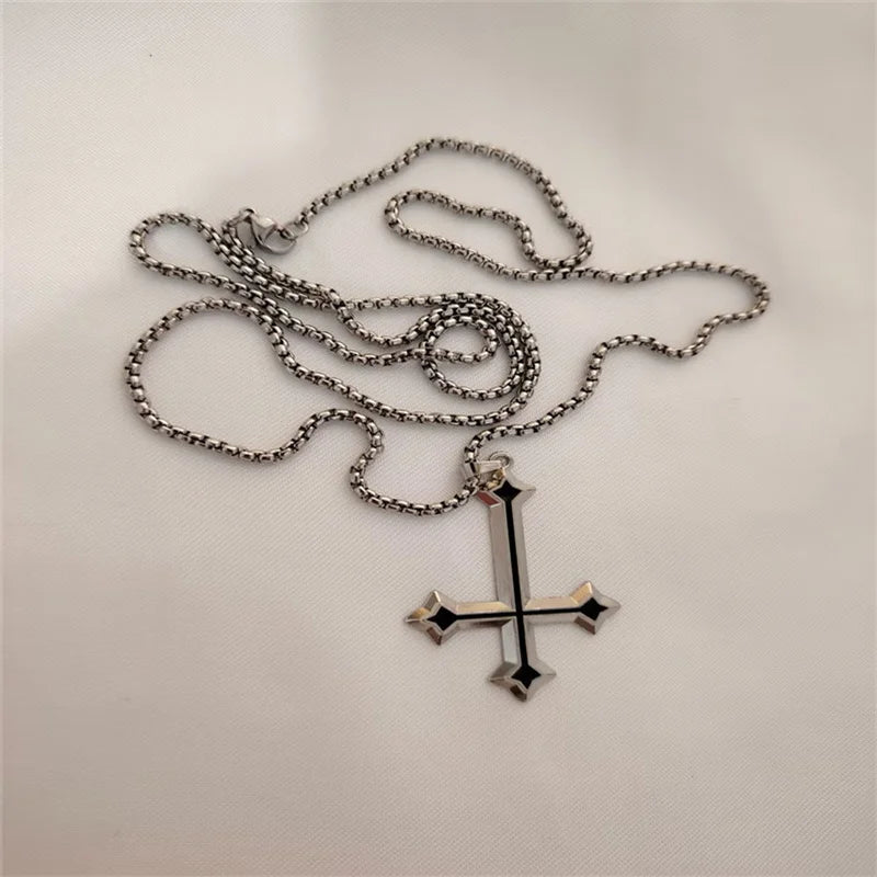 Vintage Cross Pendant Necklace
