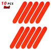 High-Visibility Reflective Safety Stickers (Multi-Color)