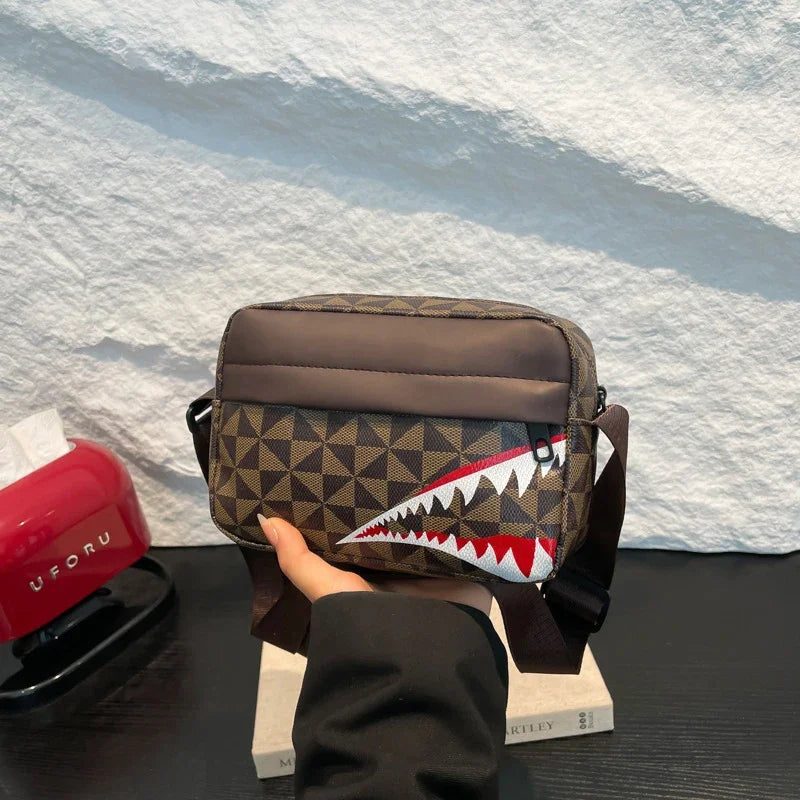 Creative Shark Mouth Crossbody Phone Bag