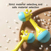 Baby Rattle Toy with Soft Sound and Easy-Grip Handle