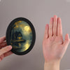 Moonlit Rain Cabin Oval Photo Frame