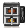 Dual Basket Air Fryer with Independent Controls