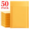 Kraft Bubble Mailers with Self-Sealing Adhesive
