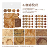 Vintage Mini Envelope Set with Seal Stickers - 40 Pack
