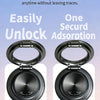 Magnetic Car Phone Holder with Vacuum Suction Mount