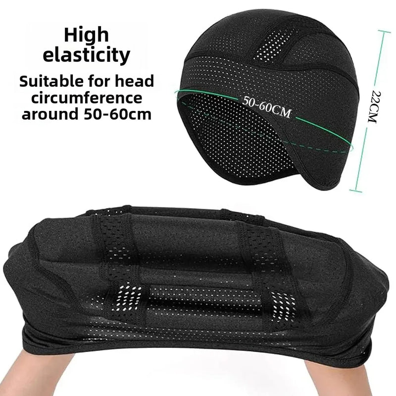 Breathable Cycling Helmet Liner Cap