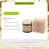 Hand-Poured Soy Wax Aromatherapy Candle in Amber Glass Jar