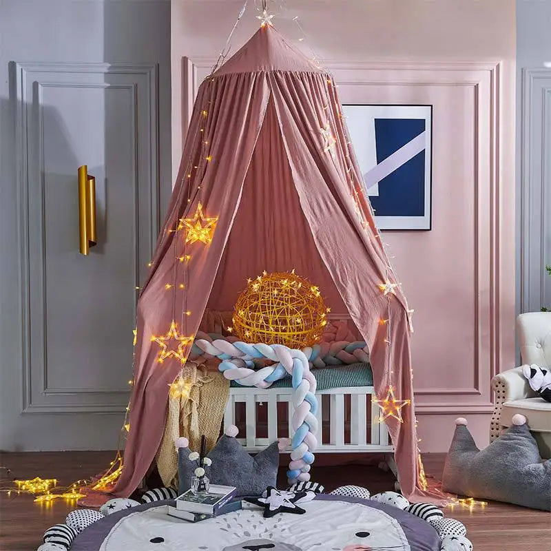 Princess Canopy Bed Net for Kids – Mosquito Protection & Dreamy Room Decor