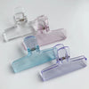 Clear Acrylic Spring Clips - Minimalist Office & School Paper Clips