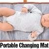Leather-Look 20L Diaper Backpack with Stroller Straps