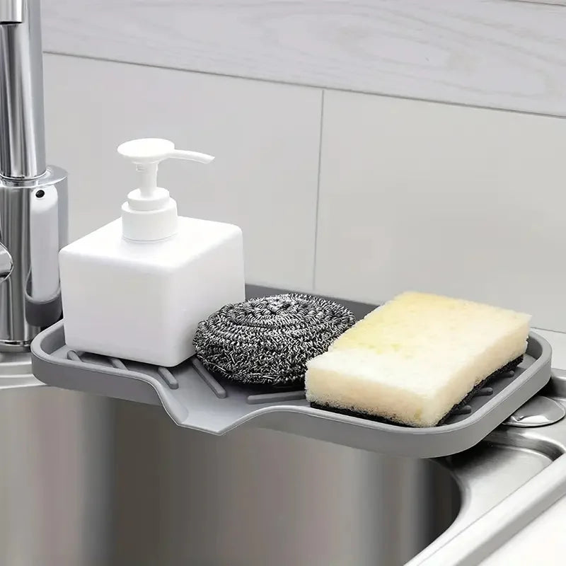 Silicone Drain Tray for Sink Organization