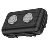 A black magnetic key hider box designed for under-car storage.