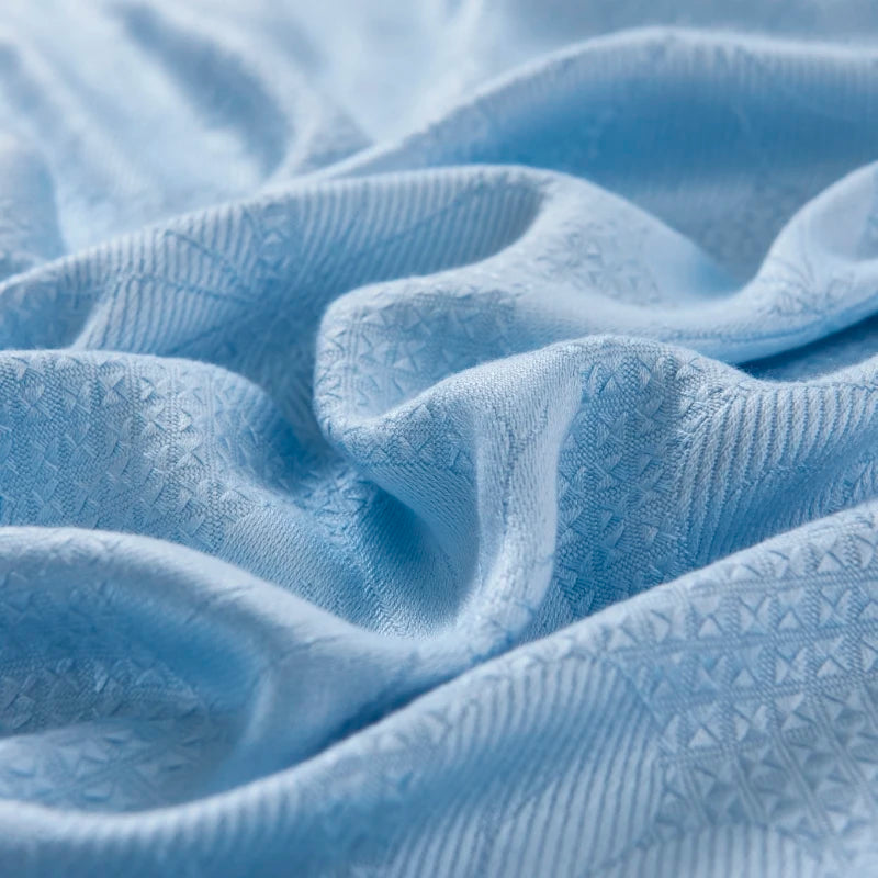 Bamboo Fiber Cooling Blanket for Summer