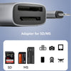 Dual-Slot-Kartenleser mit Lightning & USB-C
