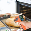 High-Temperature Infrared Thermometer with Color Screen and Humidity Sensing