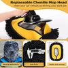Telescoping Car Wash Mop with Soft Chenille Brush Head