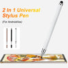 Universal 2-in-1 Stylus Pen for Touch Screens