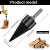 High-Carbon Steel Wood Log Splitter Drill Bit