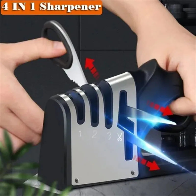 4-in-1 Knife & Scissors Sharpener