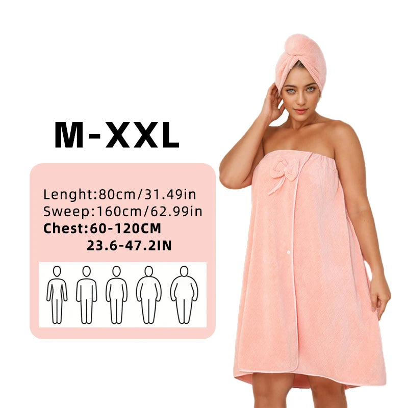 Adjustable Bath Skirt and Shower Cap Set