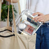 Clear Travel Toiletry Bag with Zipper
