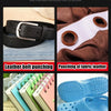 Various tools for punching materials including leather belts, fabric leather, and PVC cardboard.