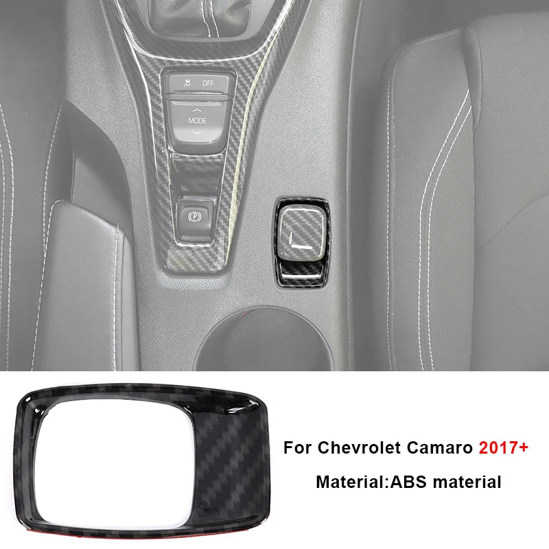 Carbon fiber trim kit for Chevrolet Camaro 2017 interior door panel