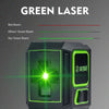 Self-Leveling Green Laser Level with Cross-Line Projection