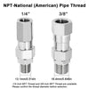 360° Rotating High-Pressure Washer Swivel Joint (3/8" & 1/4" NPT)