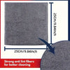 Lint-Free Microfiber Cleaning Cloths (4-Pack)