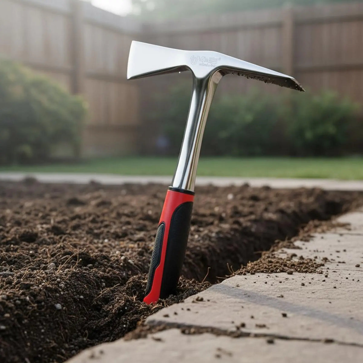Outdoor Pickaxe with Ergonomic Non-Slip Handle