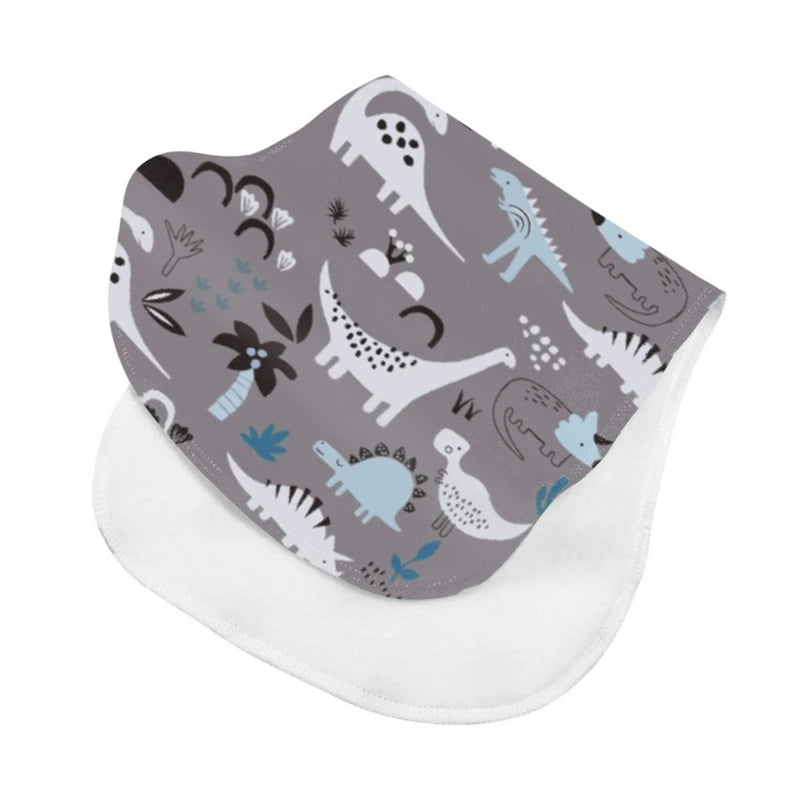 Soft Cotton Burp Cloths for Newborns (2-Pack)