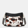Moon Curve PU Leather Crossbody Bag