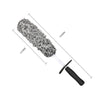 A cleaning brush set featuring a dense, soft microfiber wheel and a handle.