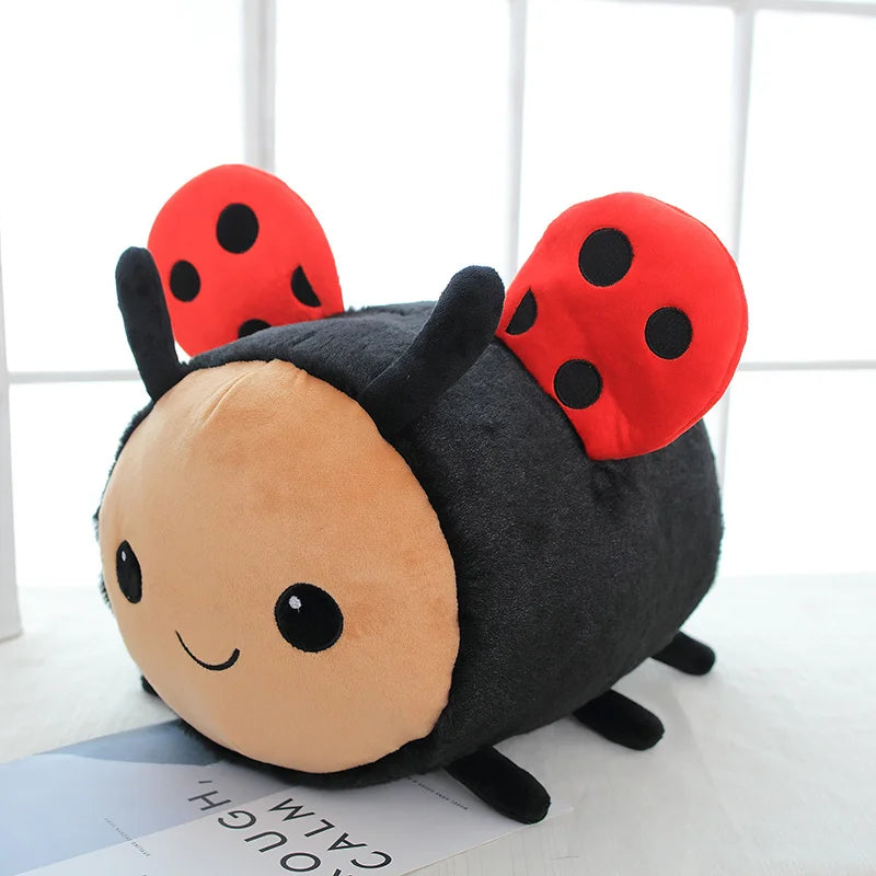 Kawaii Bee & Ladybug Plush Toy Set
