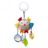 Musical Plush Animal Rattle & Teether Toy for Babies
