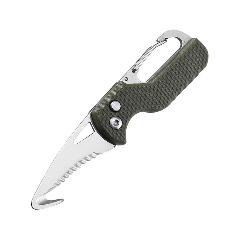 Compact Folding Pocket Knife with Gut Hook