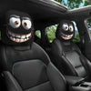 Cartoon Big-Eyed Car Headrest Cover Set (2 Pack)