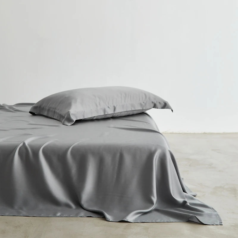 100% Bamboo Bed Sheet Set with Deep Pocket Fitted Sheet