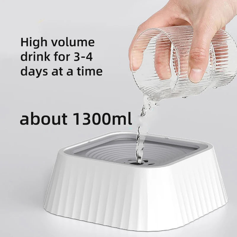 Spill-Proof Floating Pet Water Bowl